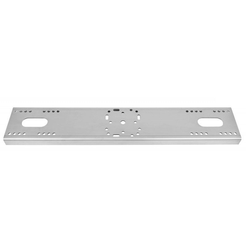 Aufnahmeprofil für Mosmatic DKZ • 1900 mm • Edelstahl • ohne Abdeckung