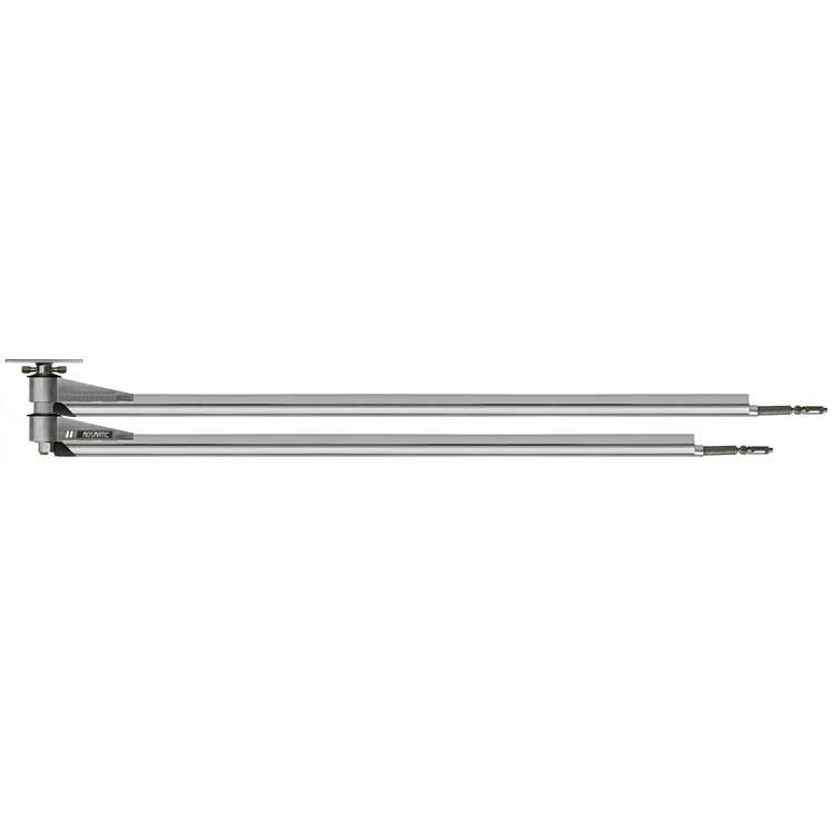 Mosmatic Doppeldeckenkreisel • Rundrohr • m. HD-Schl. • E: 1/4" IG • A: 1/4" AG • 2,25 / 2,50 m
