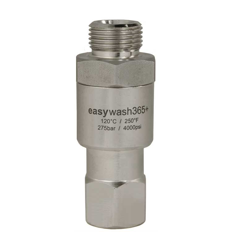 easywash365+ Drehgelenk • gerade • 1-fach gelagert • 1/4" IG : 3/8" AG • DN 6 • 63 mm