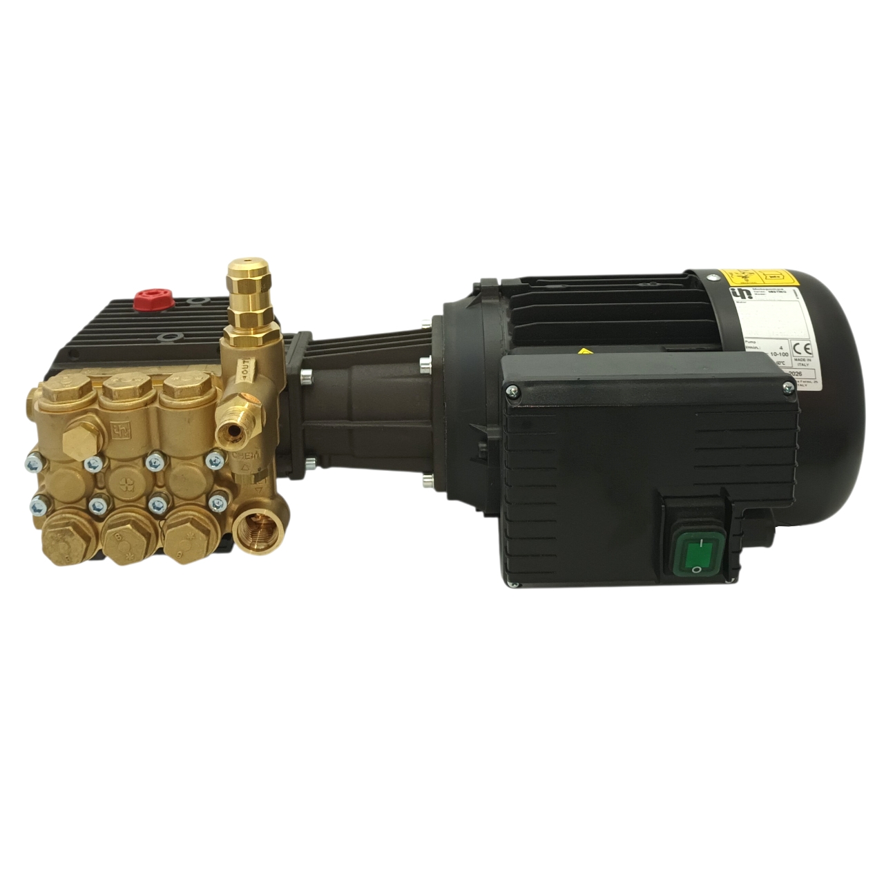 Nebelpumpe mit E-Motor Interpump M51042F • 4 l/min • 100 bar • 230 V