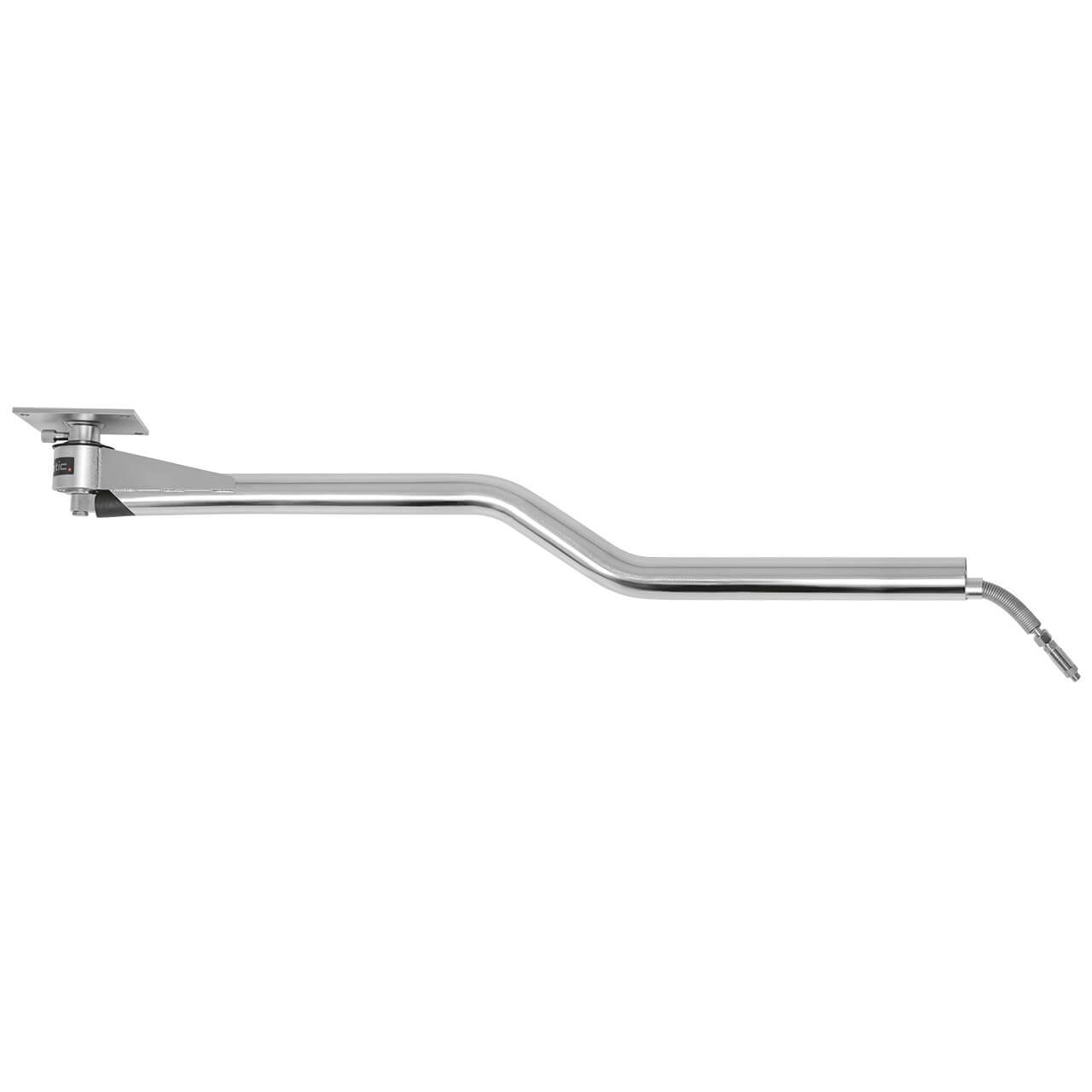Mosmatic Z-Deckenkreisel • Rundrohr • m. HD-Schl • E: 1/4" IG • A: 1/4" AG • 1,55 m • E: seitlich