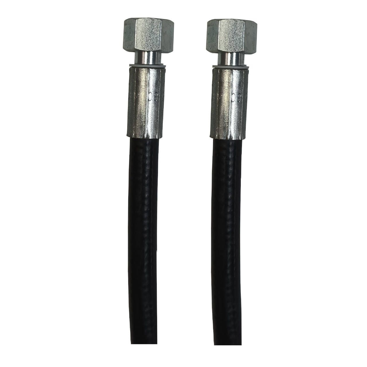 Waschbär Verbindung Drehkopf / Druckschlauch • beidseitig 1/4" IG ohne GKS •  440 mm