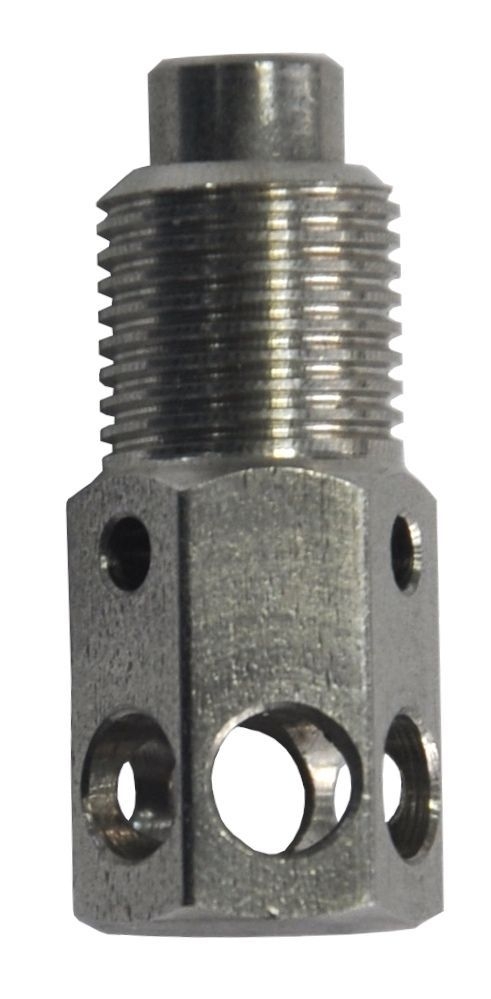 Luftinjektor / Käfiginjektor Typ WAP • E: 1/8" AG • A: Verteilerkopf