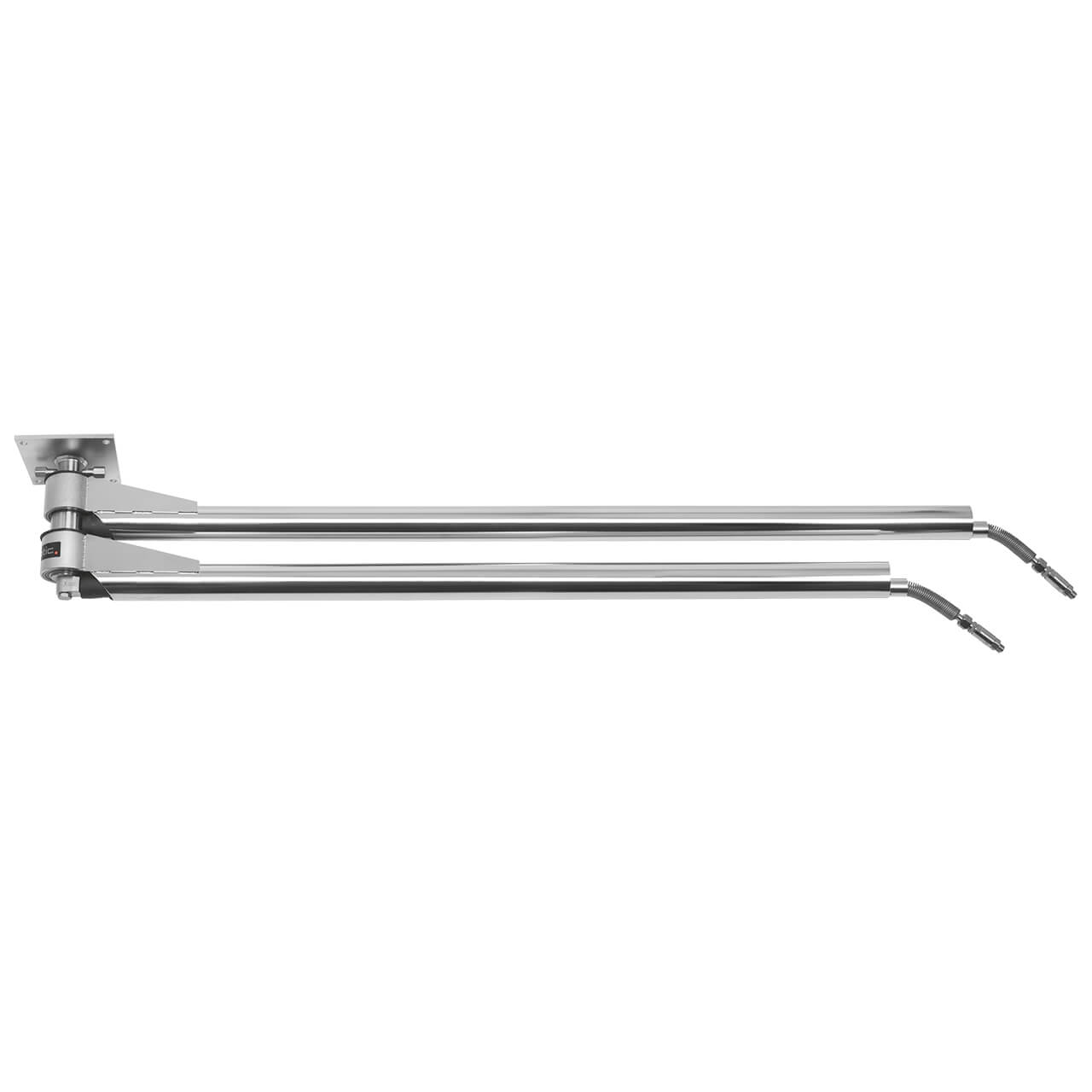 Mosmatic Doppeldeckenkreisel • Rundrohr • m. HD-Schl. • E: 1/4" IG • A: 1/4" AG • 1,45 / 1,60 m