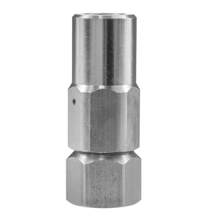 easywash365+ Drehgelenk • gerade • kugelgelagert • 1/4" IG : 3/8" IG • DN 5,5 • 61 mm