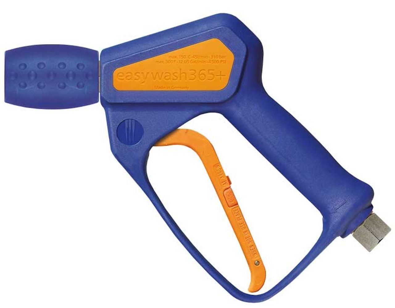 easywash365+ Hochdruckpistole • Standard • E: 3/8" drehbar • A: 1/4" fest • inkl. Drehgelenk