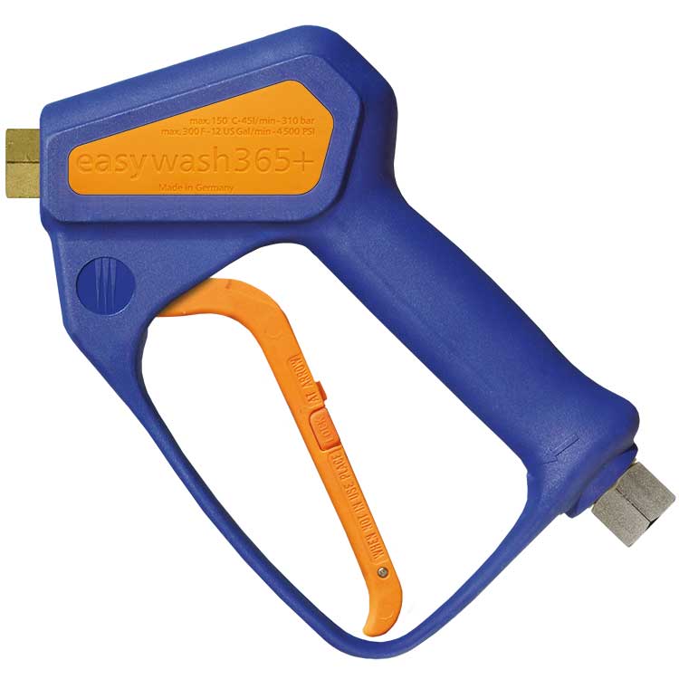 easywash365+ Hochdruckpistole • Standard • E: 3/8" drehbar • A: 1/4" fest