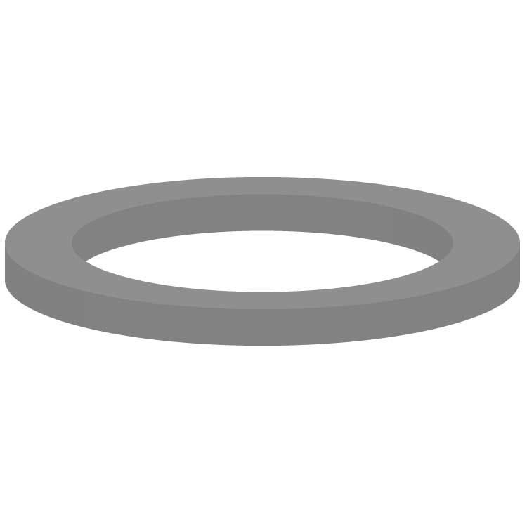 Aludichtscheibe • für KW Stecknippel 1/4" IG • 11 mm