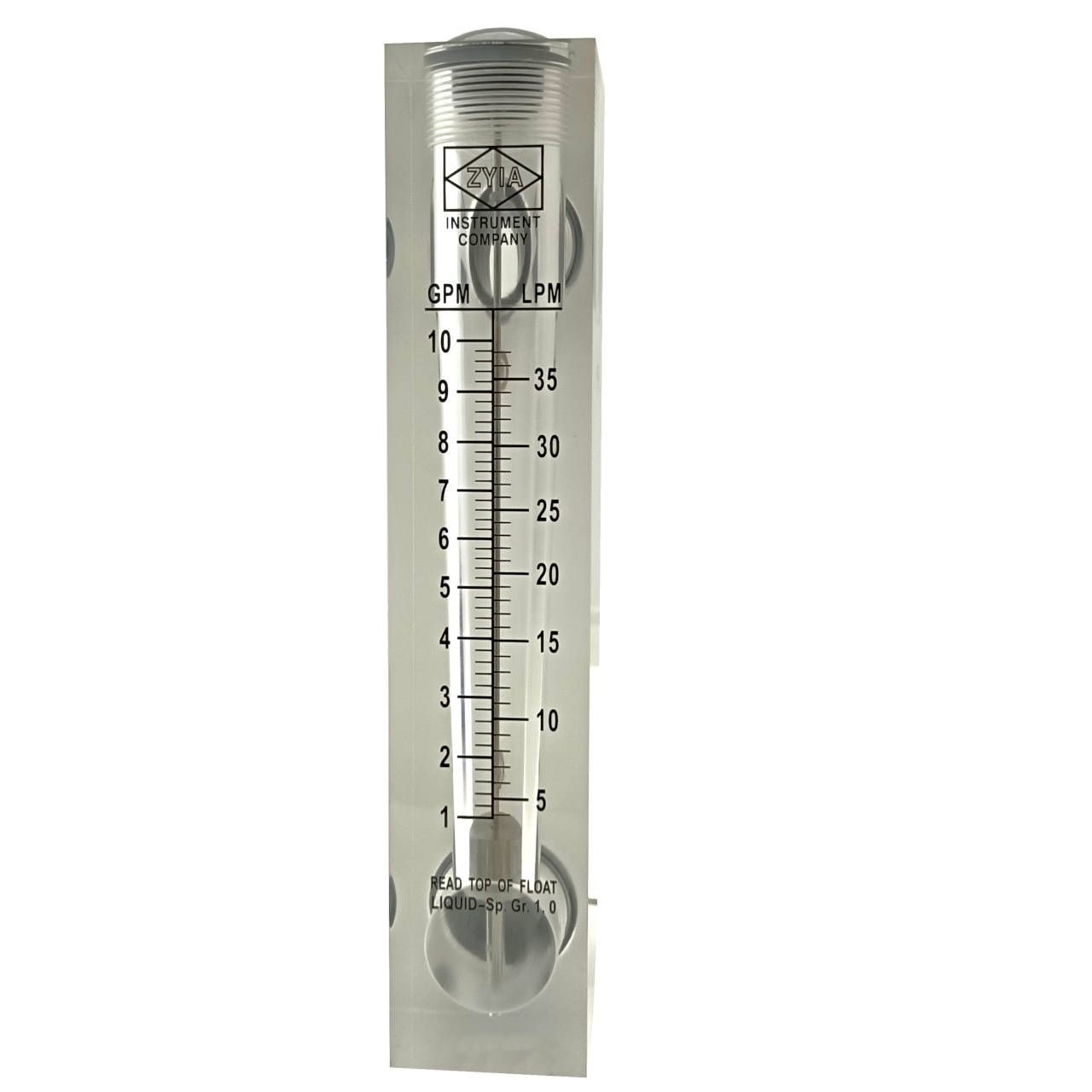Durchflussanzeiger 2100 l/h • 1" AG • ohne Ventil