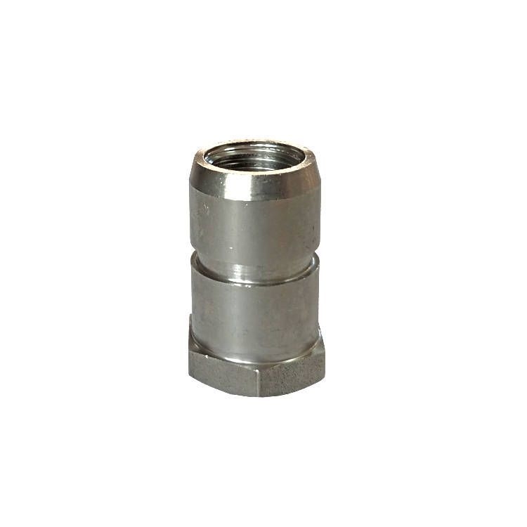 Düsenmuffe ohne Düsenschutz • 2 x 1/4" AG • Edelstahl