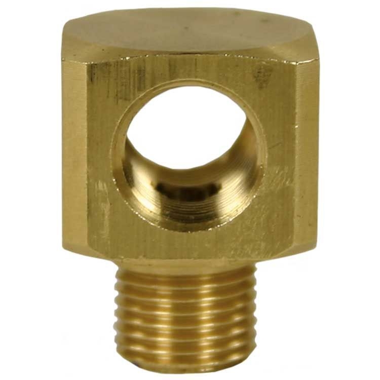 T-Stück (Block) 1/4" AG : IG : IG • Messing • max. 250 bar