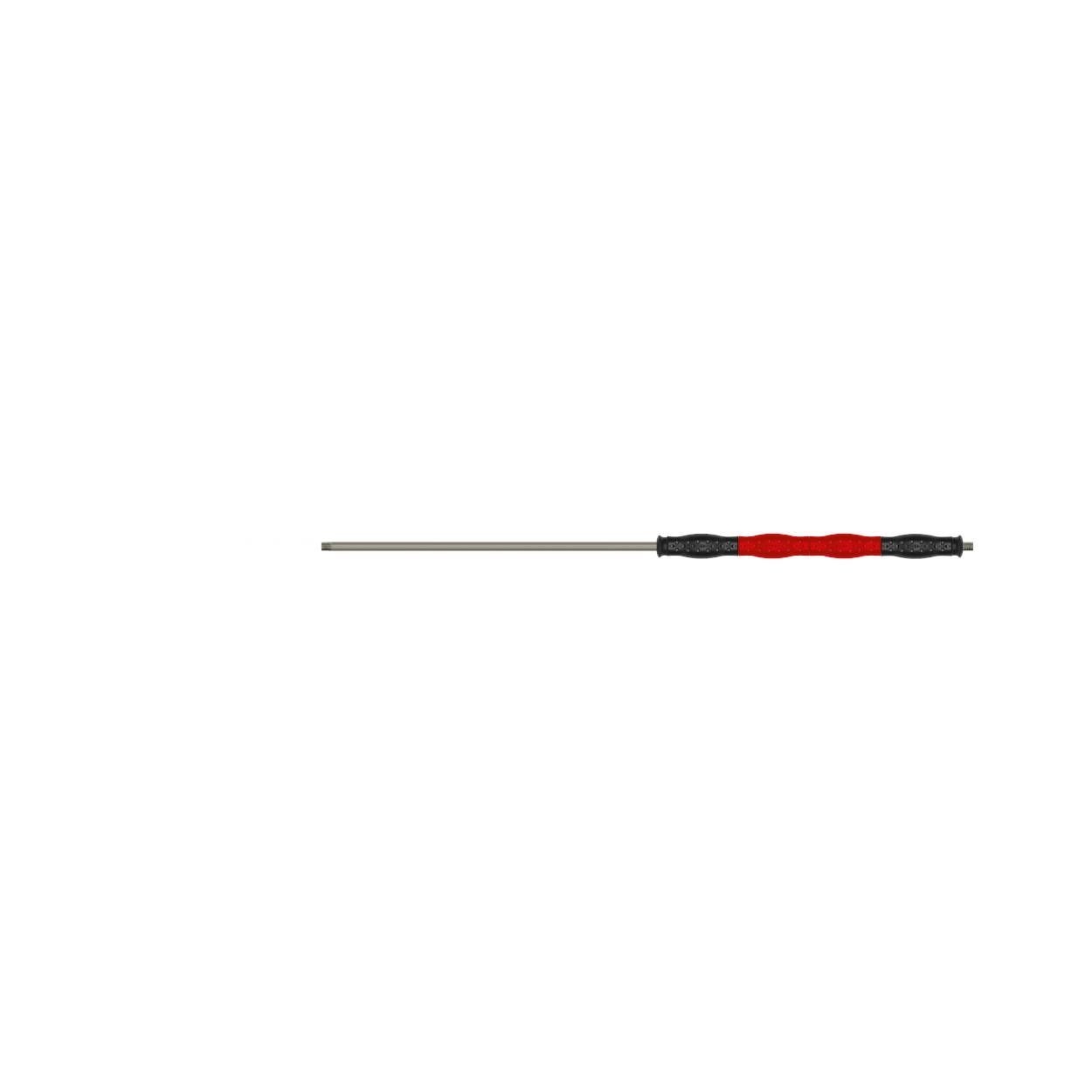 easyturn Lanze ST-9.4 • 700 mm • Edelstahl • gerade • rote Isolierung (drehbar) • ohne Düsenschutz