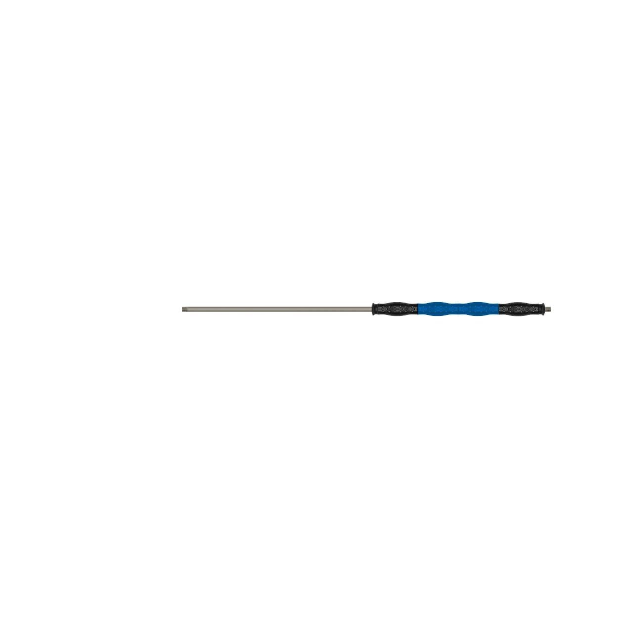 easyturn Lanze ST-9.4 • 700 mm • Edelstahl • gerade • blaue Isolierung (drehbar) • ohne Düsenschutz