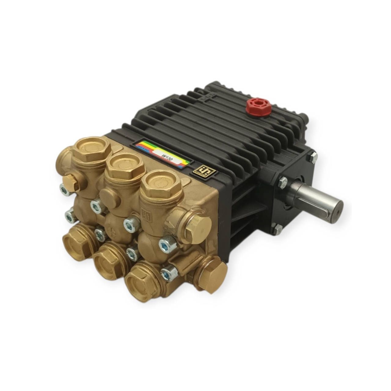 Interpump Hochdruckpumpe • Typ W130 • Welle rechts • 9,5 l/min • 1450 U/min • 2,2 kW • Serie 44