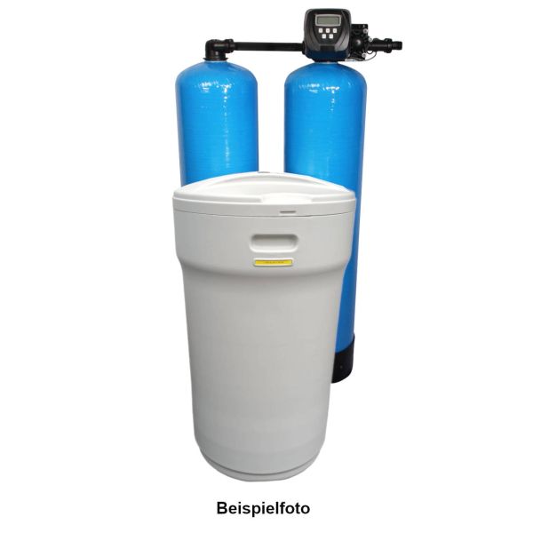 Doppelenthärtungsanlage • 2 x 50 Liter • Clack Twin