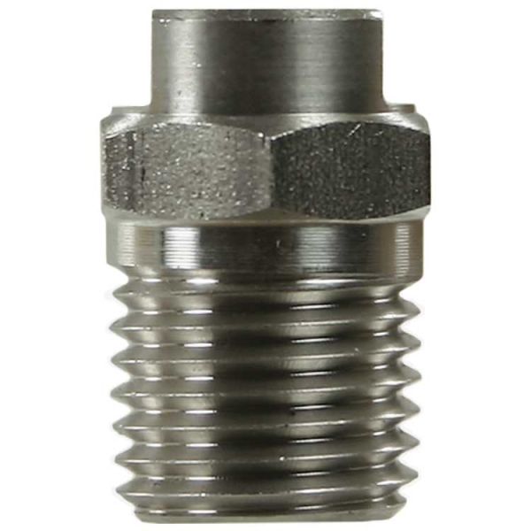 Hochdruck-Düse • 1/4" AG (NPT) • 1502 • 15 Grad • Typ 02 (0,84 mm) • 100 % • Edelstahl