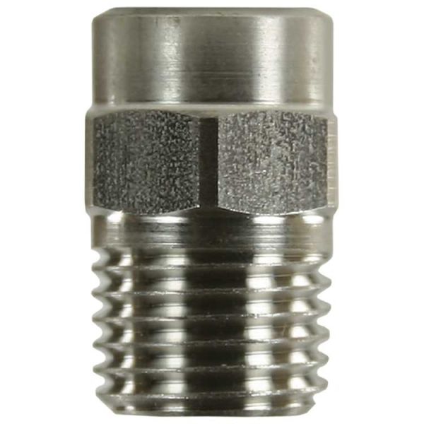 Hochdruck-Düse • 1/4" AG NPT • 2505 • 25 Grad • Typ 05 (1,33 mm) • 100 % • Edelstahl / Keramik