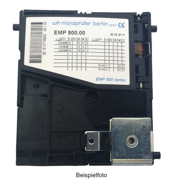 Elektronischer Münzprüfer EMP 800.00 • für Münztimer EMS-58/75/82 ohne Spritzschutzklappe