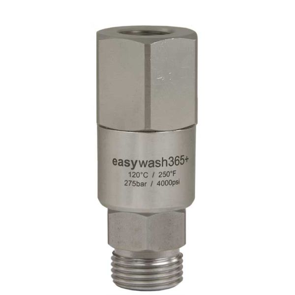 easywash365+ Drehgelenk • gerade • 1-fach gelagert • 1/4" IG : M14 AG • DN 6 • 62 mm