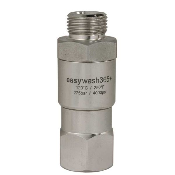 easywash365+ Drehgelenk • gerade • 1-fach gelagert • 3/8" AG : 3/8" IG • DN 6 • 64 mm