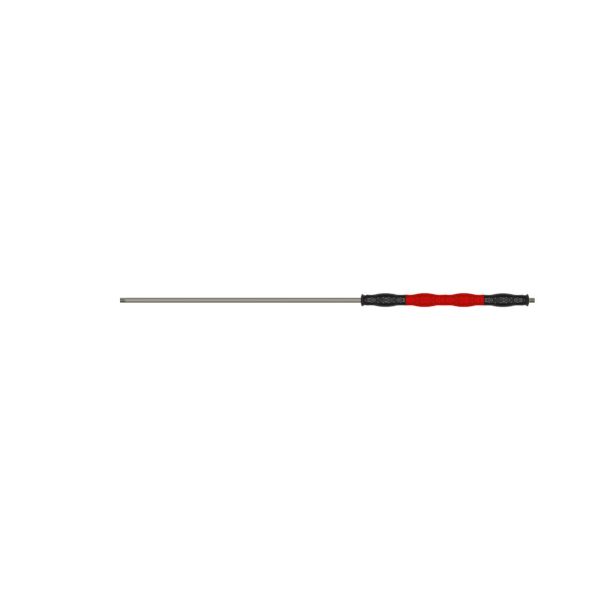 easyturn Lanze ST-9.4 • 1000 mm • Edelstahl • gerade • rote Isolierung (drehbar) • ohne Düsenschutz