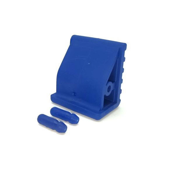 Kunststoff-Einsatz (Bumper) • für Mattenhalter • blau