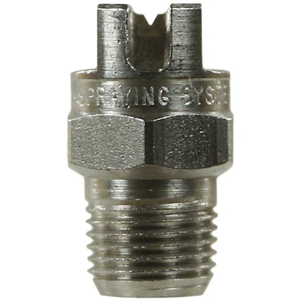 Powerdüse PMEG • 1/8" AG NPT • 25045 • 25 Grad • Typ 045 (1,26 mm) • 250 % • Edelstahl