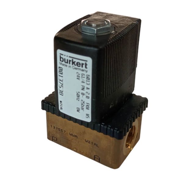 Magnetventil • Typ 6013 • 1/4" IG • FKM • 24 V AC