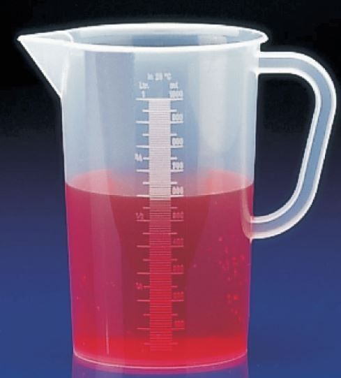 Messbecher • 2000 ml • Material PP • transparent