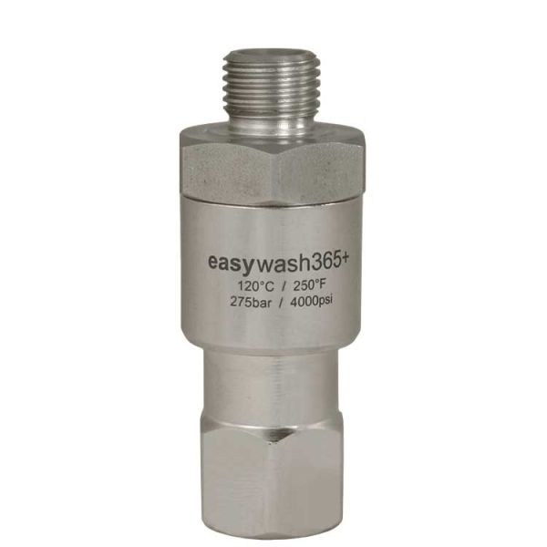 easywash365+ Drehgelenk • gerade • einfach gelagert • 1/4" IG : 1/4" AG • DN 6 • 63 mm