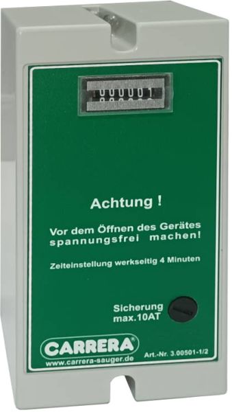 Carrera Elektronik mit Zählwerk • ohne Grundplatte • für Sauger mit mech. Münzprüfer