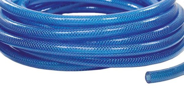 Gewebeschlauch • blau • 13,2 x 3,3 mm • Laufmeterware