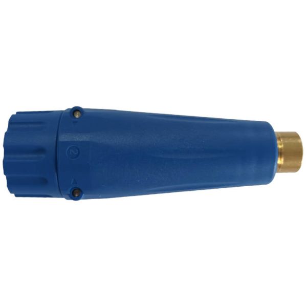 Schaumdüse ST-75 mit Düse • 1,05 mm • E: 1/4" IG • blau • mit Schaumpad