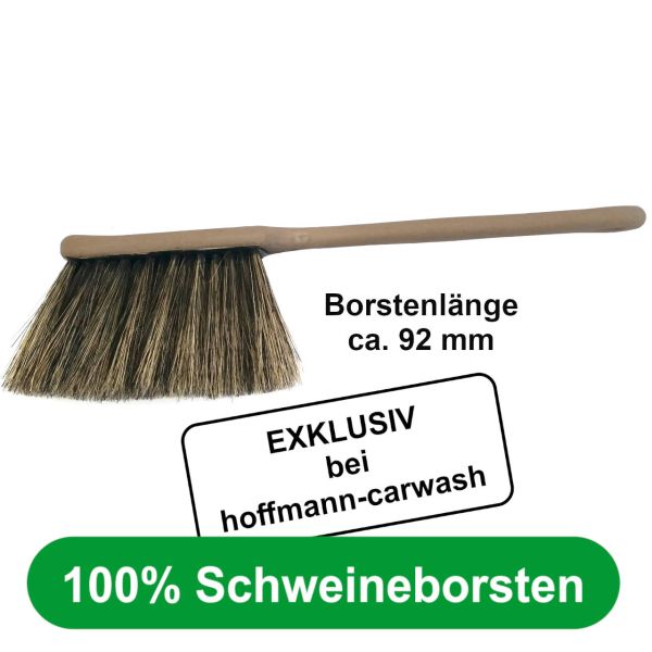 Handbürste 410 mm • 100% Wildschweinborsten • Borstenlänge ca. 92 mm