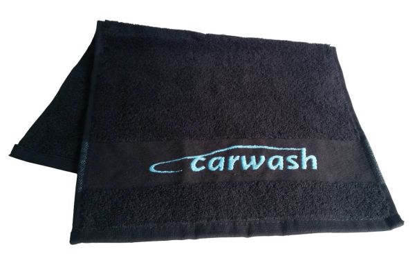 Baumwollhandtuch mit Standard-Einwebung "CarWash"