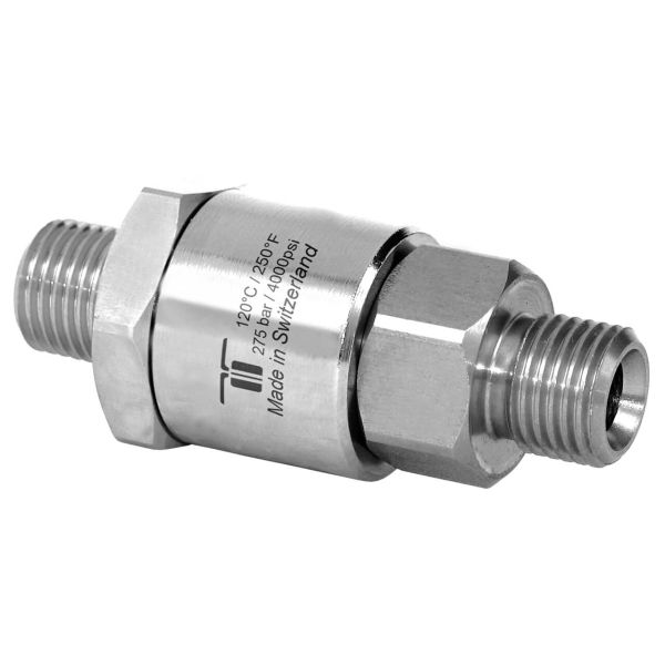 Mosmatic Drehgelenk DGV • gerade • 1-fach gelagert • 1/4" AG : 3/8" AG • DN 6 • 60 mm