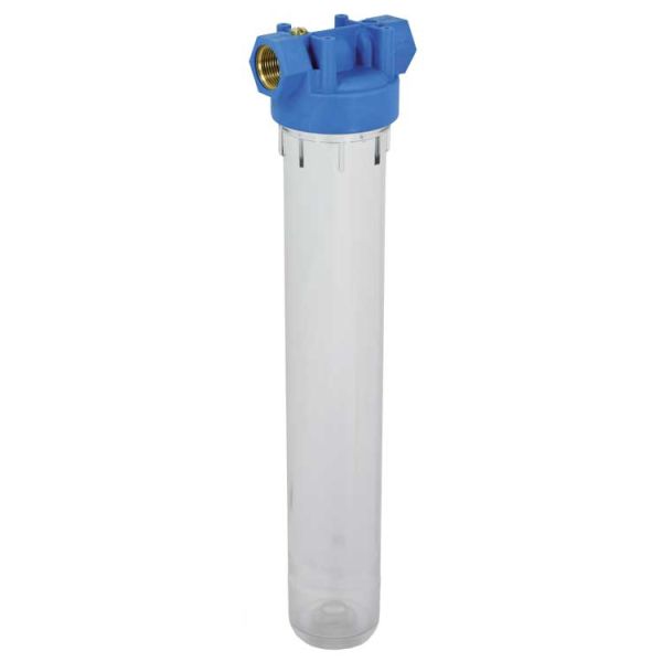 Filtergehäuse • 1" IG • Kunststoff • 2-teilig • für 20" (500 mm) Filtereinsätze