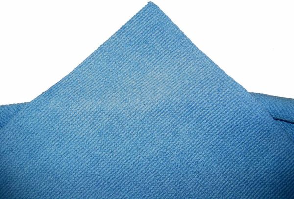 Mikrofasertuch Tricot Laser Auto • 40 x 40 cm • blau • 320 g/m² • lasergeschnitten