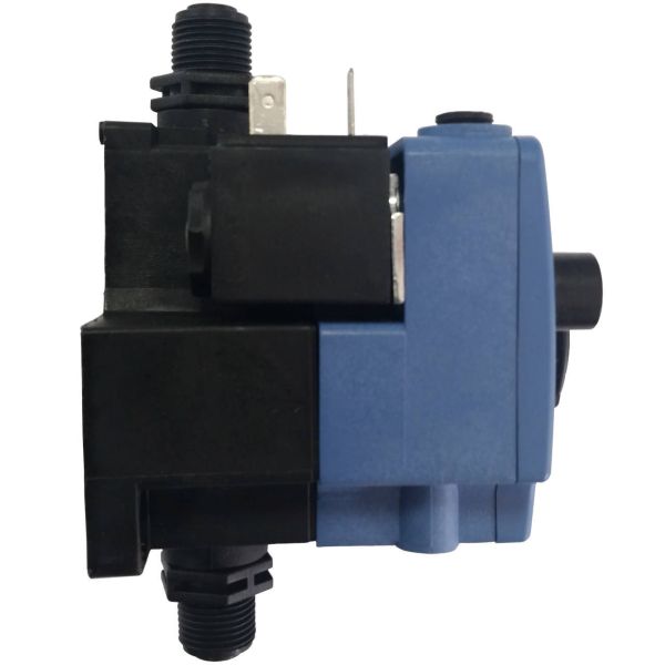 Pneumatische Dosierpumpe PDP II • inkl. Magnetventil • 24VDC • 3 l/h • FKM • 4 x 6 mm