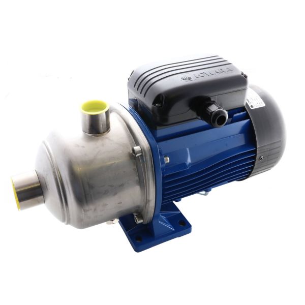 Lowara Kreiselpumpe mehrst. horiz. 5HM04P07M5HQQV E2 • bis 120 l/min • 1,07 kW • 39,4 m