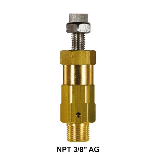 Sicherheitsventil • NPT 3/8" AG • 240 bar