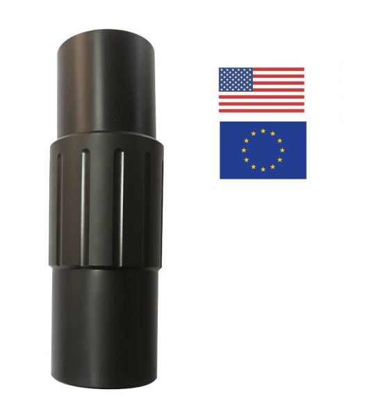 Drehmuffe EURO+USA • NW38 • Gewinde 47-50 • Stutzen 58