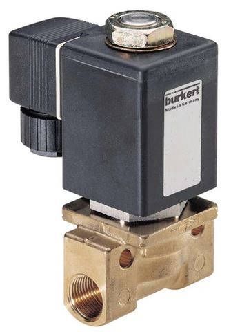 Bürkert Magnetventil • Typ 0255 • 1/4" IG • PTFE + FKM • 24 V AC