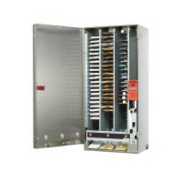 Edelstahl-Fallklappenautomat • 3-fach • inkl. elektronischem Münzprüfer • für verschiedene Münzen Edelstahl-Fallklappenautomat • 3-fach • inkl. elektronischem Münzprüfer • für verschiedene Münzen