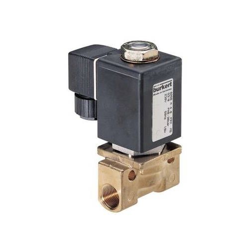 Bürkert Magnetventil • Typ 0255 • 1/4" IG • PTFE + FKM • 24 V AC