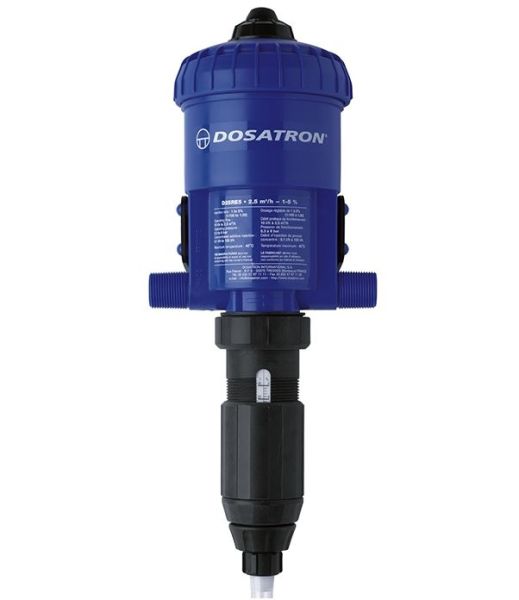 Dosatron Proportionaldosierer D25RE5 • 1 - 5 % Zudosierrate • VF (sauer + alkalisch)