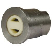 Luftinjektordüse mit Strahlformer • Düsengröße 20 (Bohrung 2,66 mm) Luftinjektordüse mit Strahlformer • Düsengröße 20 (Bohrung 2,66 mm)