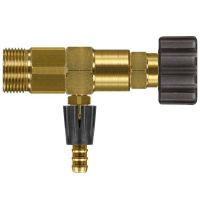 Chemieinjektor RM 300 mit Dosierung • M22 x 1,5 HV : AG • Düsengröße 2,1 mm Chemieinjektor RM 300 mit Dosierung • M22 x 1,5 HV : AG • Düsengröße 2,1 mm